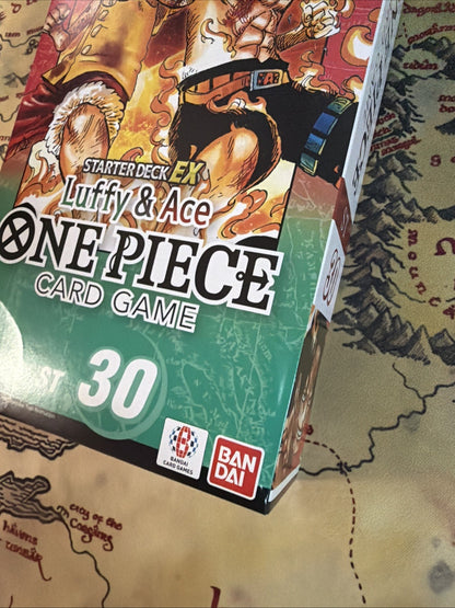 ONE PIECE Card Game - ST30 - Starter Deck EX Luffy Ace - EN - Scatola Difetti