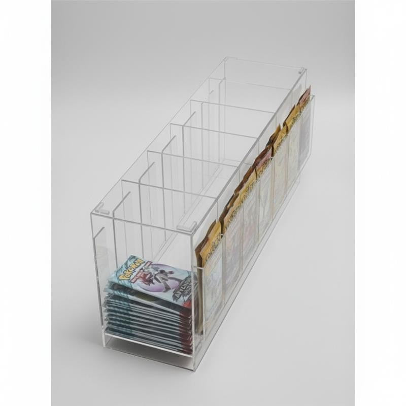 Distributore Bustine a 6 scomparti Trasparente Newtop (Magic / Pokémon / Yugioh)