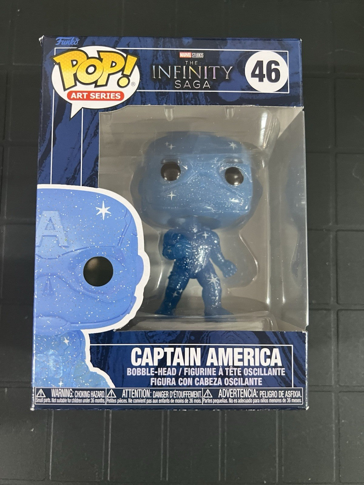 FUNKO POP VINYL FIGURE MARVEL INFINITY SAGA CAPTAIN AMERICA 46 NEW