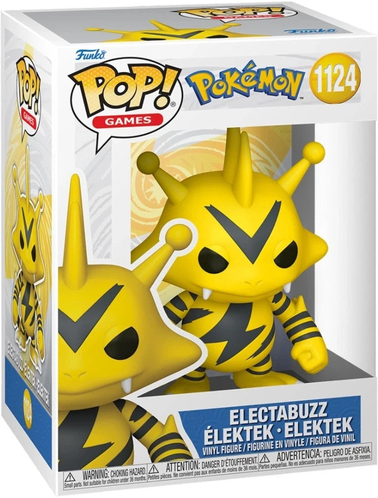 Funko Pop! Games n. 1124 Pokemon - Electabuzz - Elektek NUOVO