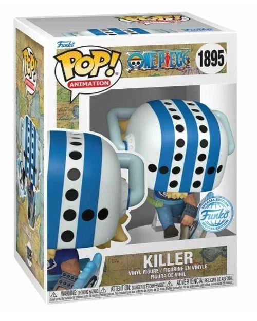 FUNKO POP ANIMATION ONE PIECE KILLER #1895 SPECIAL EDITION VINYL FIGURE 9CM NEW