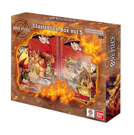 One Piece Card Game – Illustration Box IB-05 - ENGLISCH NEU 4 Booster & Promos