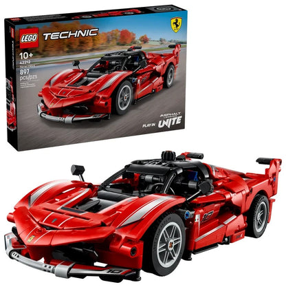Lego Technic 42212 Ferrari FXX K con motore V12 con pistoni mobili portiere