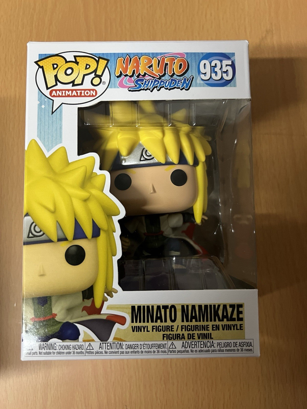 POP! Animation #935 - Naruto Shippuden - Minato Namikaze Vinyl Figure Damaged