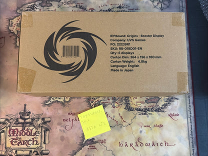 Riftbound TCG Sealed CASE 6x Set One Origins Booster Box - ENG ENGLISH