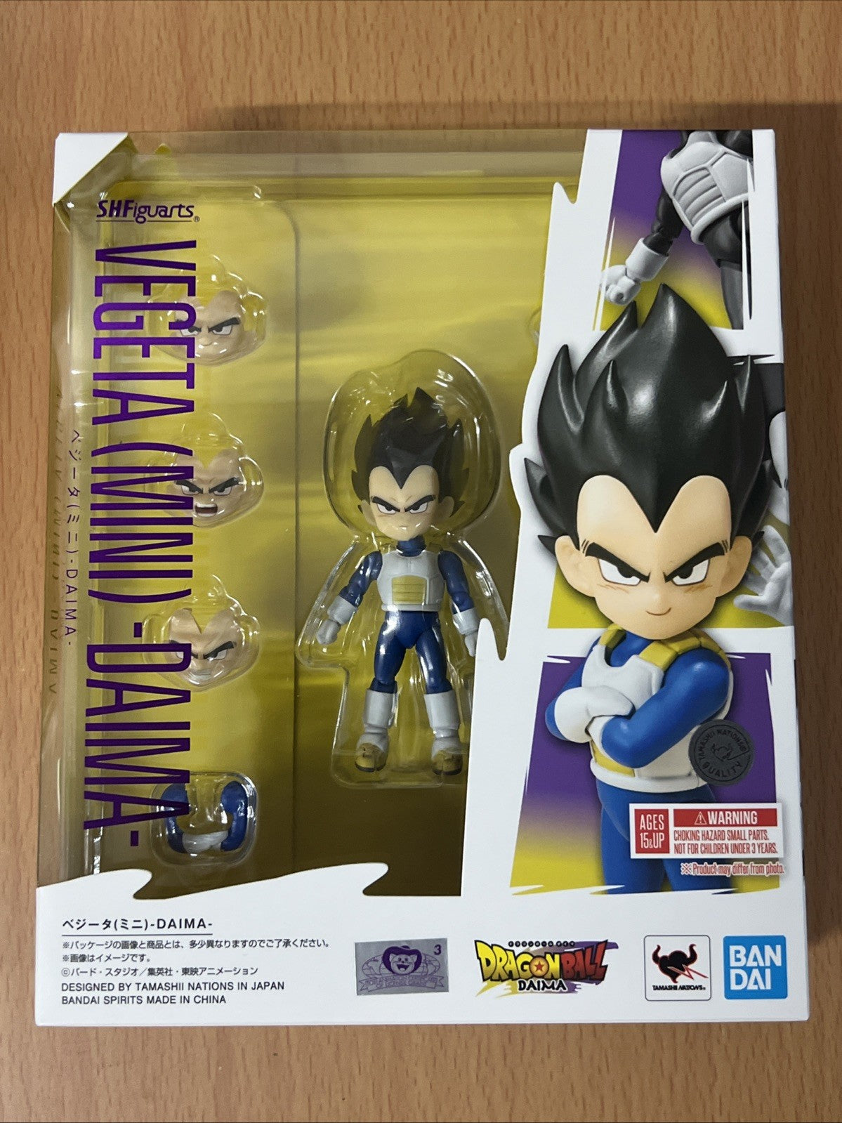 Vegeta (Mini) Dragon Ball DAIMA S.H.Figuarts Bandai – Action Figure 7 cm