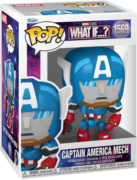 Figura - Marvel: Funko Pop! - What If S5 - Captain America (vinyl Figure 1569)