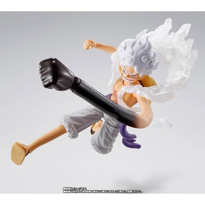 Bandai S.H. Figuarts One Piece Monkey D. Luffy Gear 5 Future Island Egghead