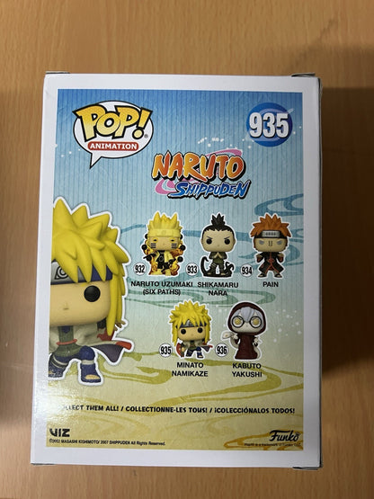 POP! Animation #935 - Naruto Shippuden - Minato Namikaze Vinyl Figure Damaged