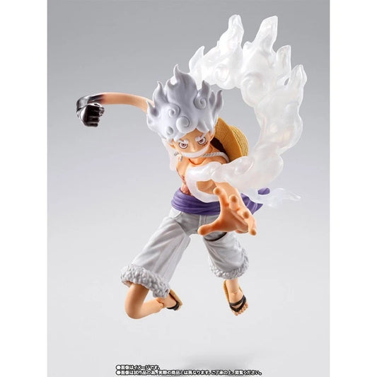 Bandai S.H. Figuarts One Piece Monkey D. Luffy Gear 5 Future Island Egghead