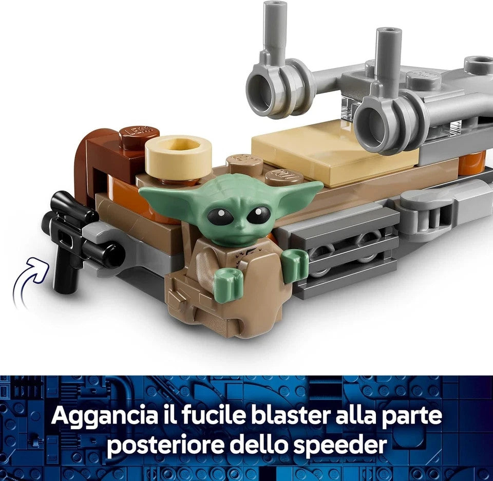 LEGO Set 75436 - The Mandalorian e Grogu's Speeder Bike