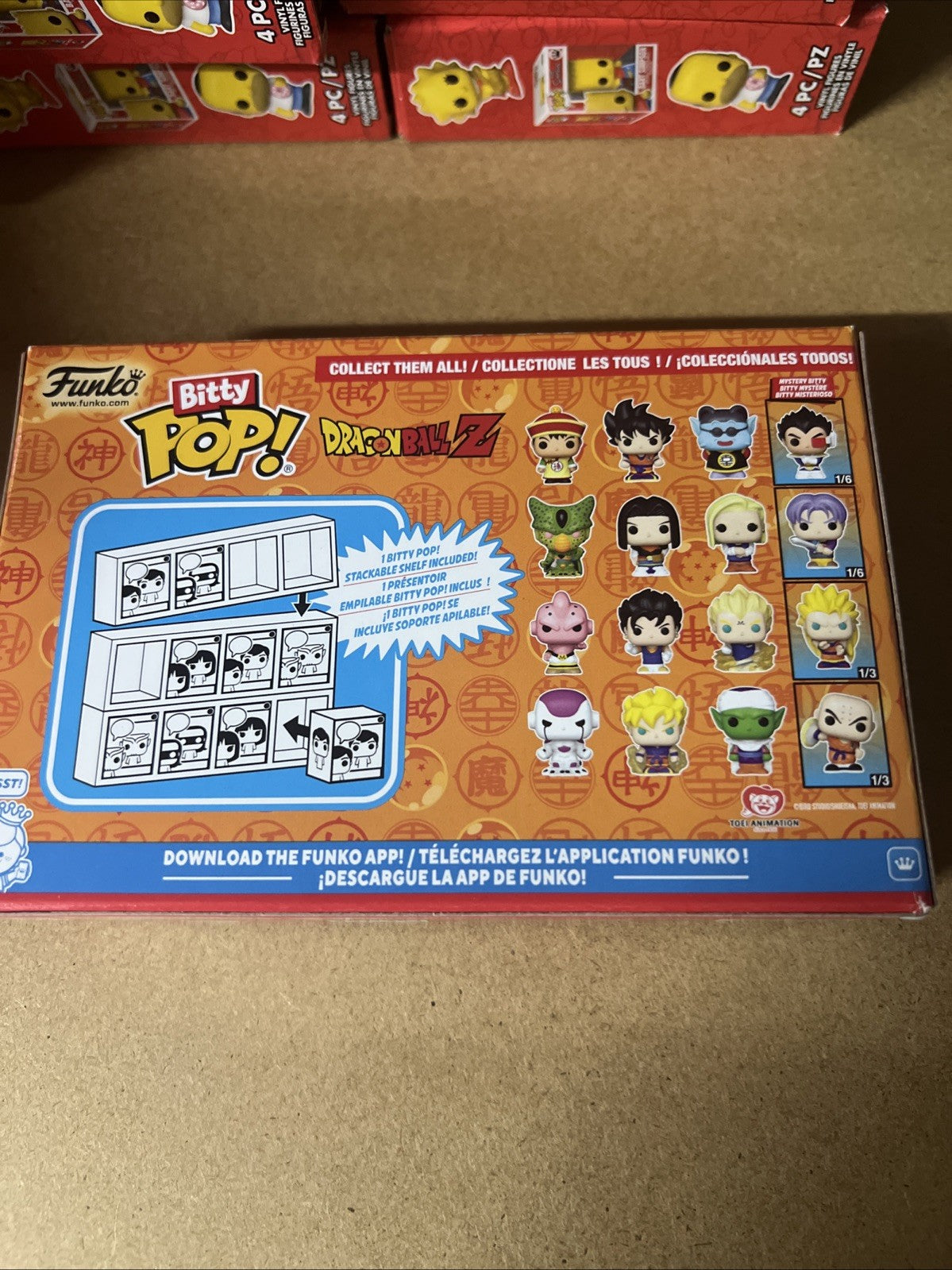 Dragon Ball Bitty Pop! Vinile Figura 4-Pack Serie 3 2,5 Cm Funko