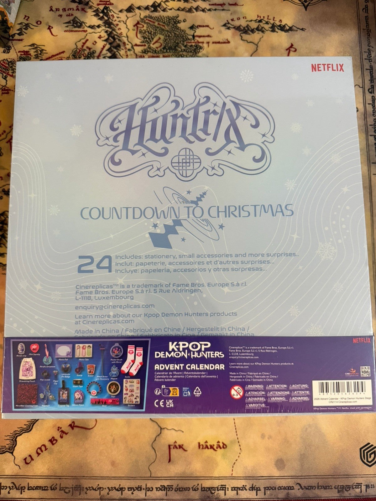 Merchandising K-pop Demon Hunters: Cinereplicas - Calendario Dell'avvento 2026 -