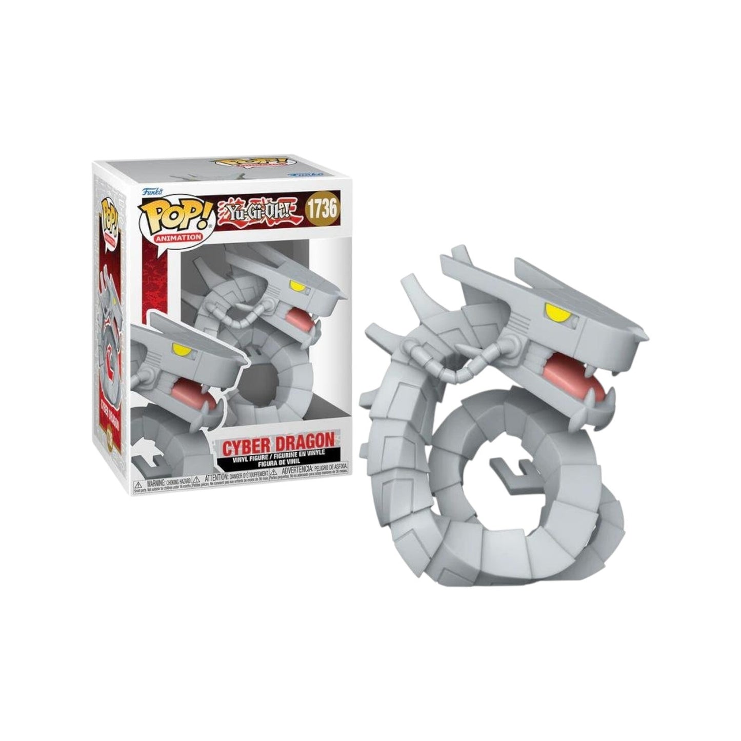 Funko Pop! Yu-Gi-Oh! - Cyber Dragon #1736 Figura Da Collezione