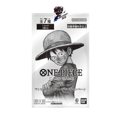 One Piece Card Game 3rd Anniversary Treasure Campaign Promo Pack - Japanese