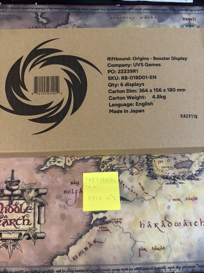 Riftbound TCG Sealed CASE 6x Set One Origins Booster Box - ENG ENGLISH