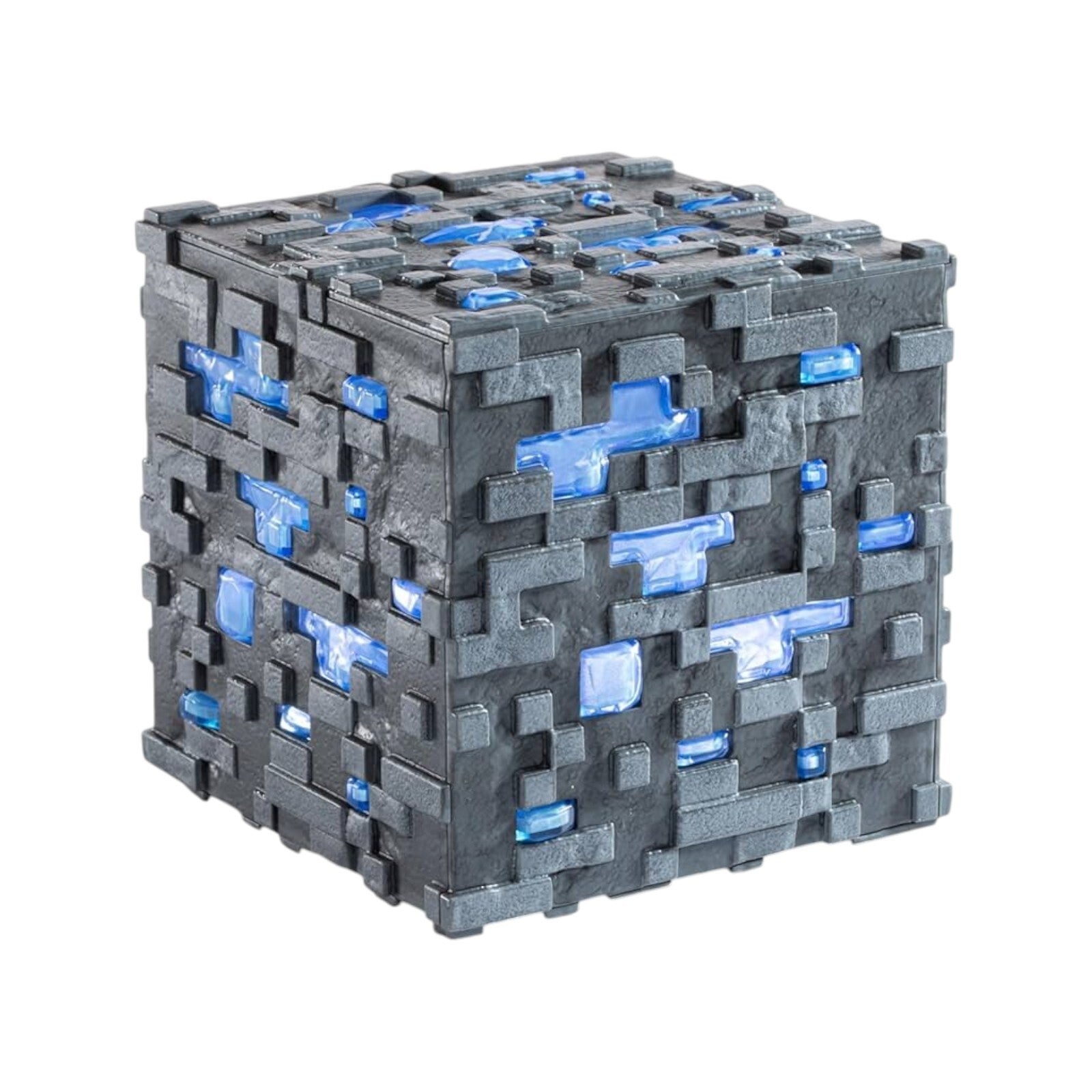 Minecraft Replica Illuminating Diamond Ore Cube 10 Cm Noble Collection