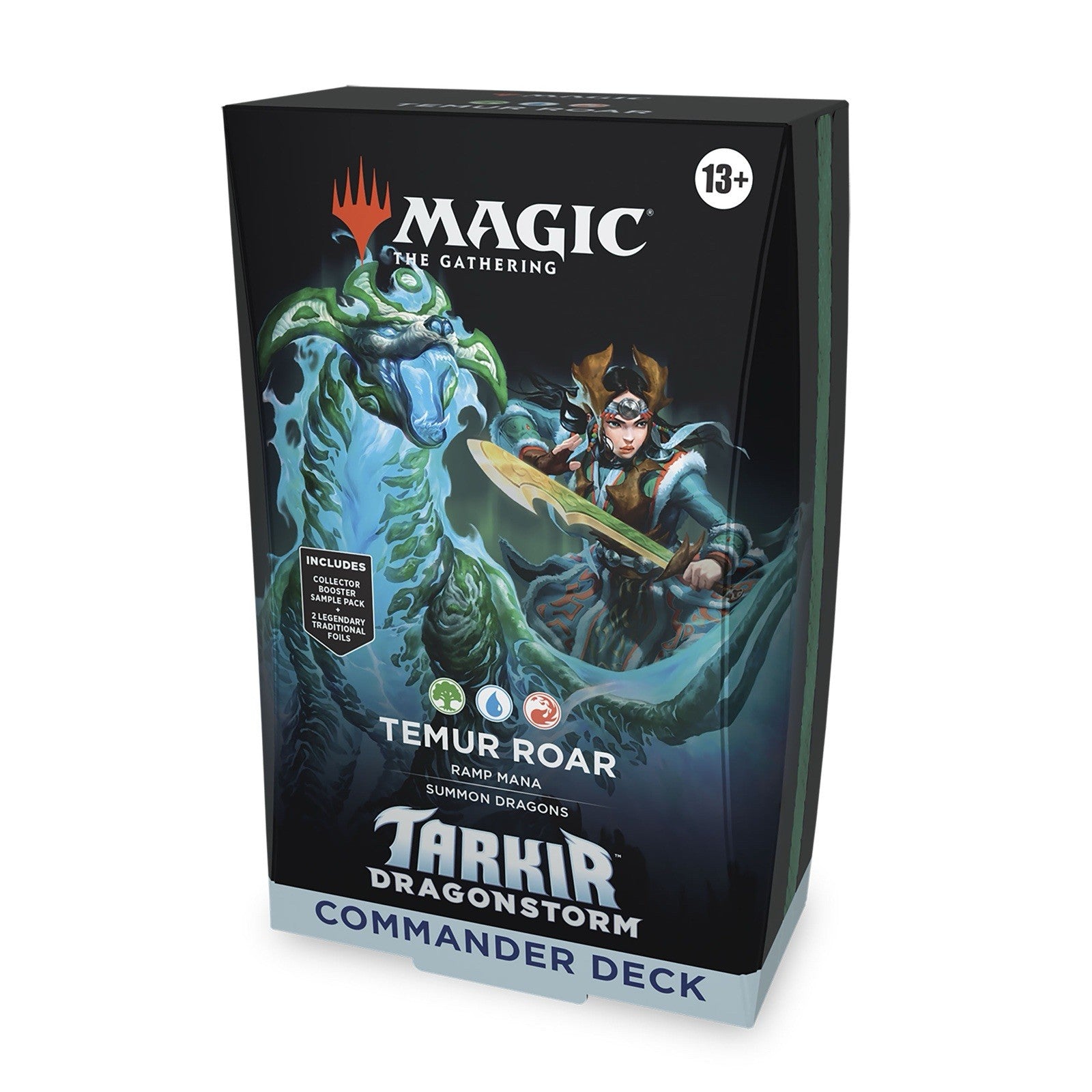 Tarkir Dragonstorm Mazzo Deck Commander Draghi TEMUR ROAR mtg ENG 