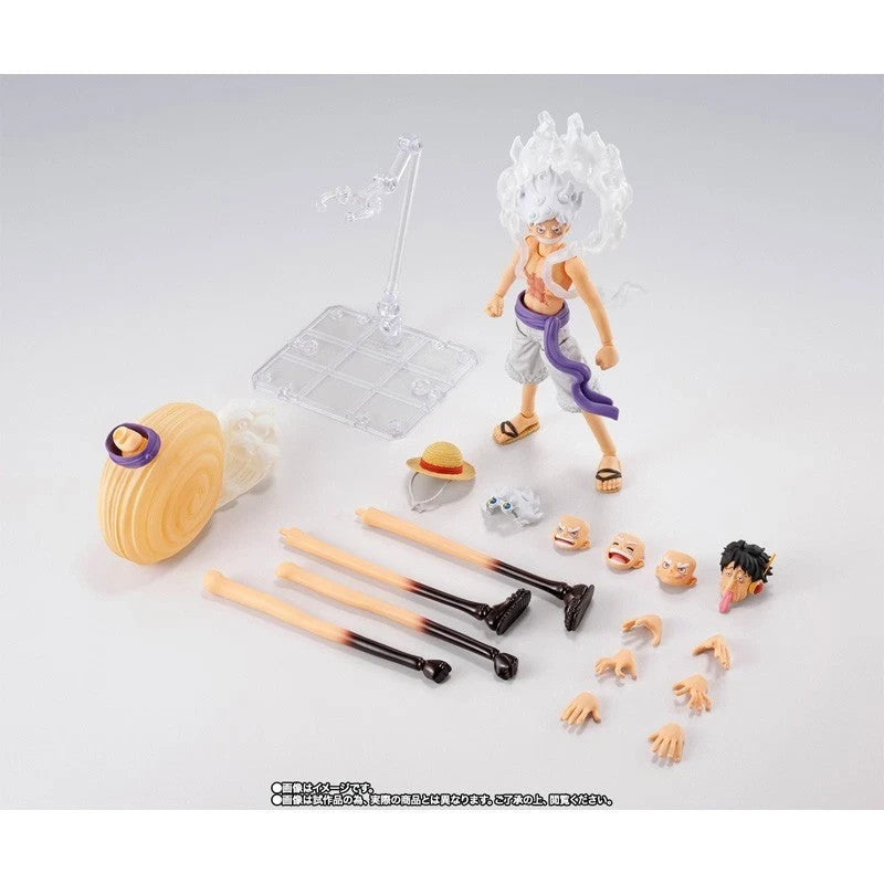 Bandai S.H. Figuarts One Piece Monkey D. Luffy Gear 5 Future Island Egghead
