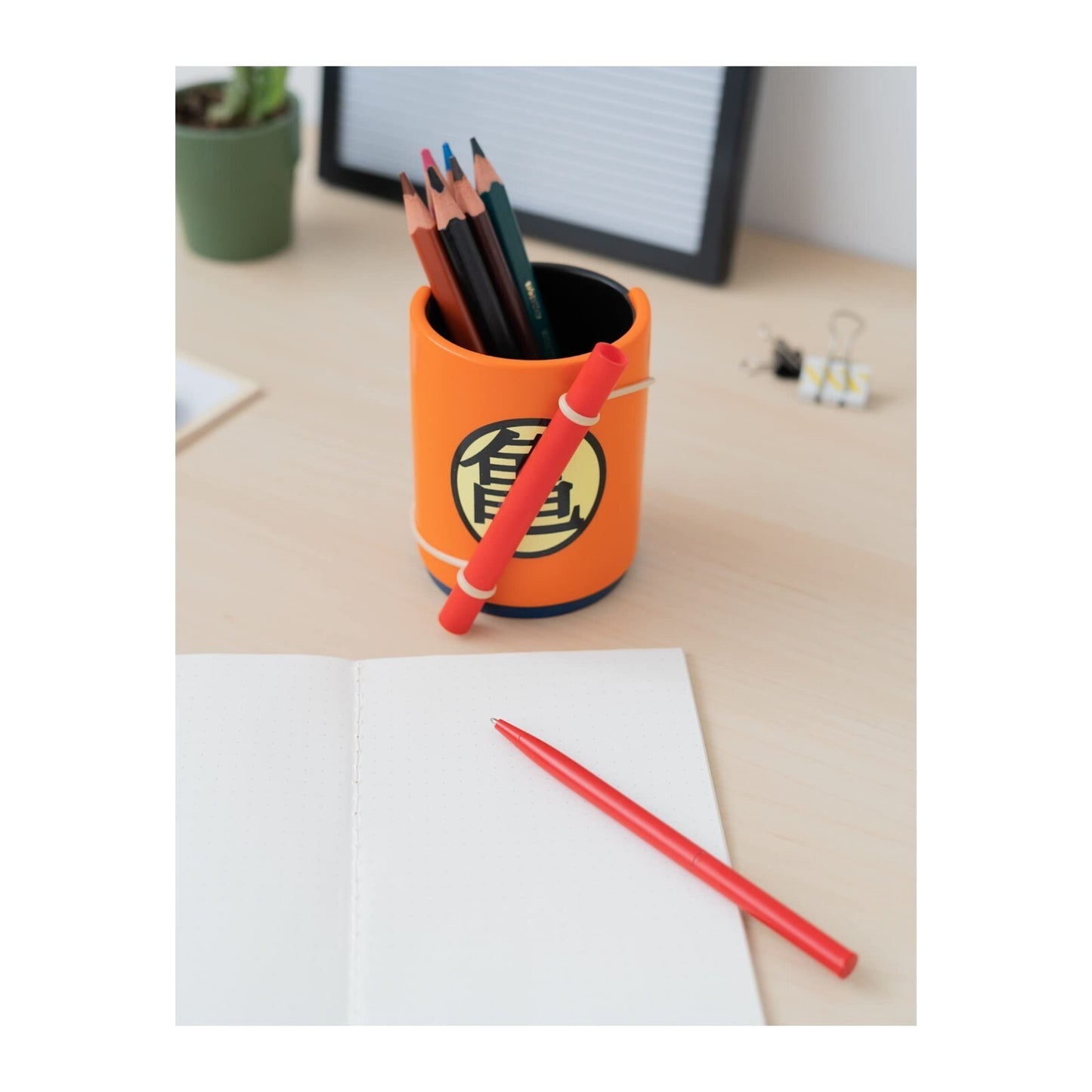 Dragon Ball Portamatite In Resina Son Goku