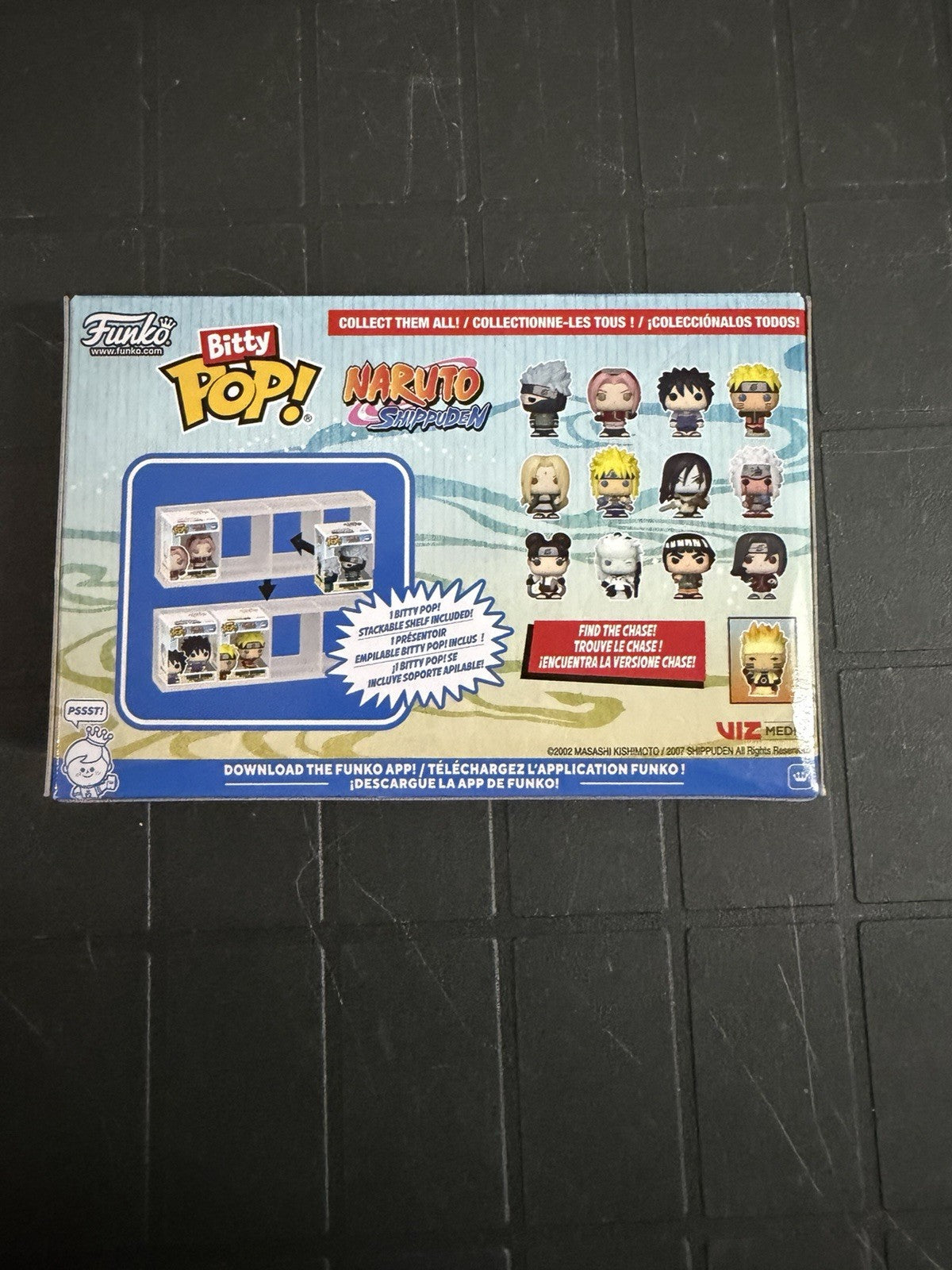 Bitty Pop! Naruto Shippuden - Naruto (battle) 4 Pack