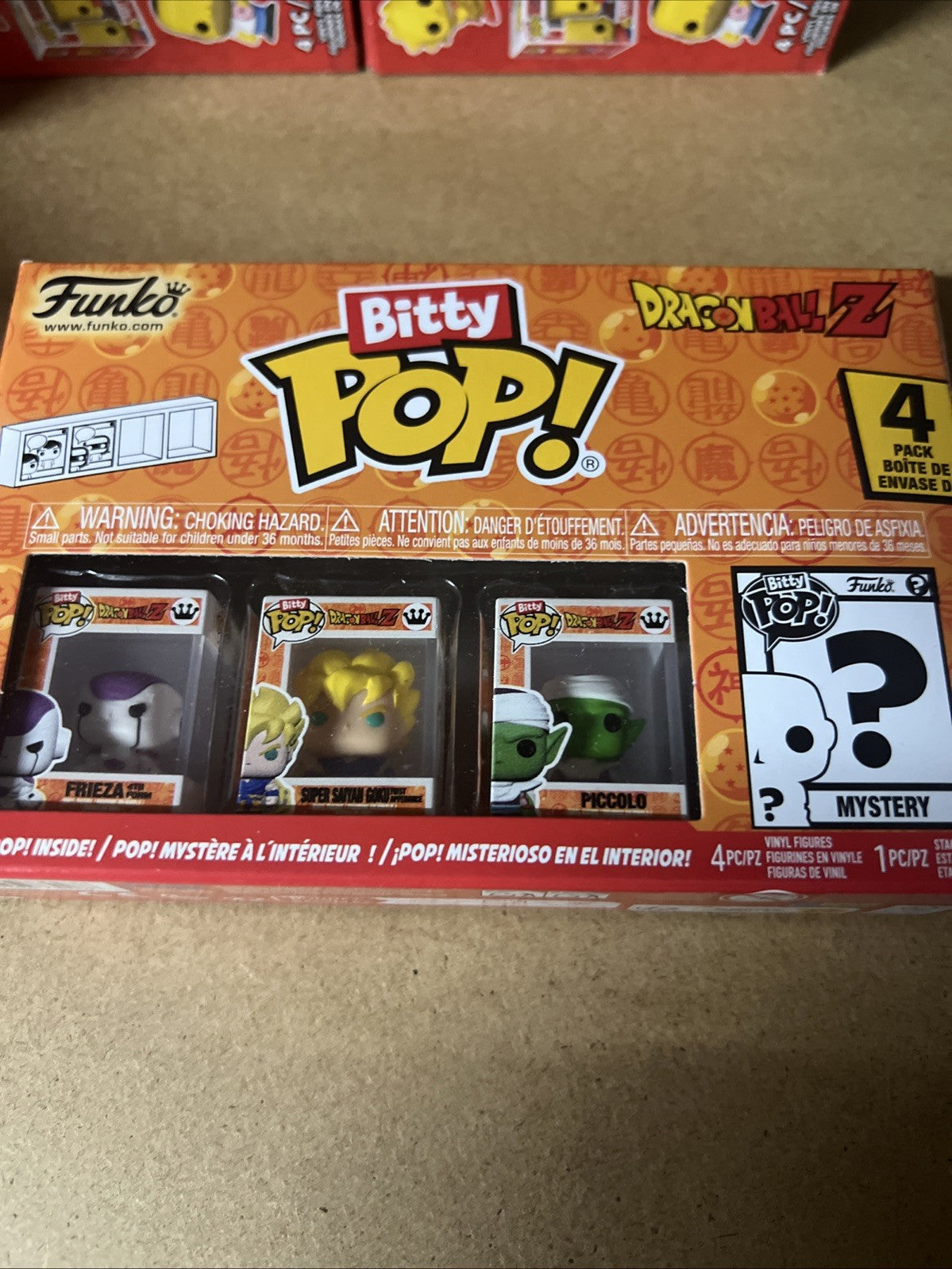 Dragon Ball Bitty Pop! Vinile Figura 4-Pack Serie 4 2,5 Cm Funko