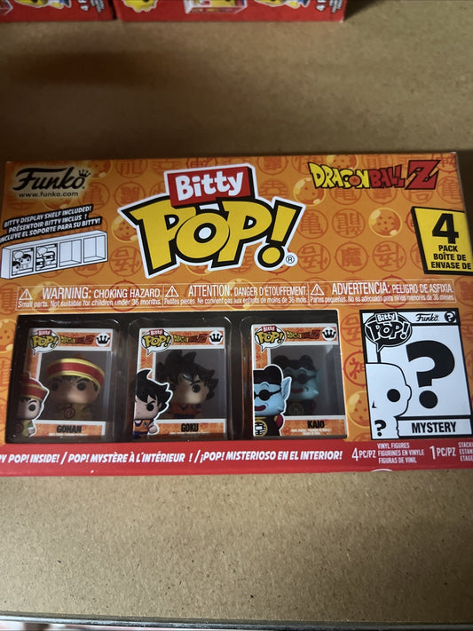 Dragon Ball Bitty Pop! Vinile Figura 4-Pack Serie 1 2,5 Cm Funko