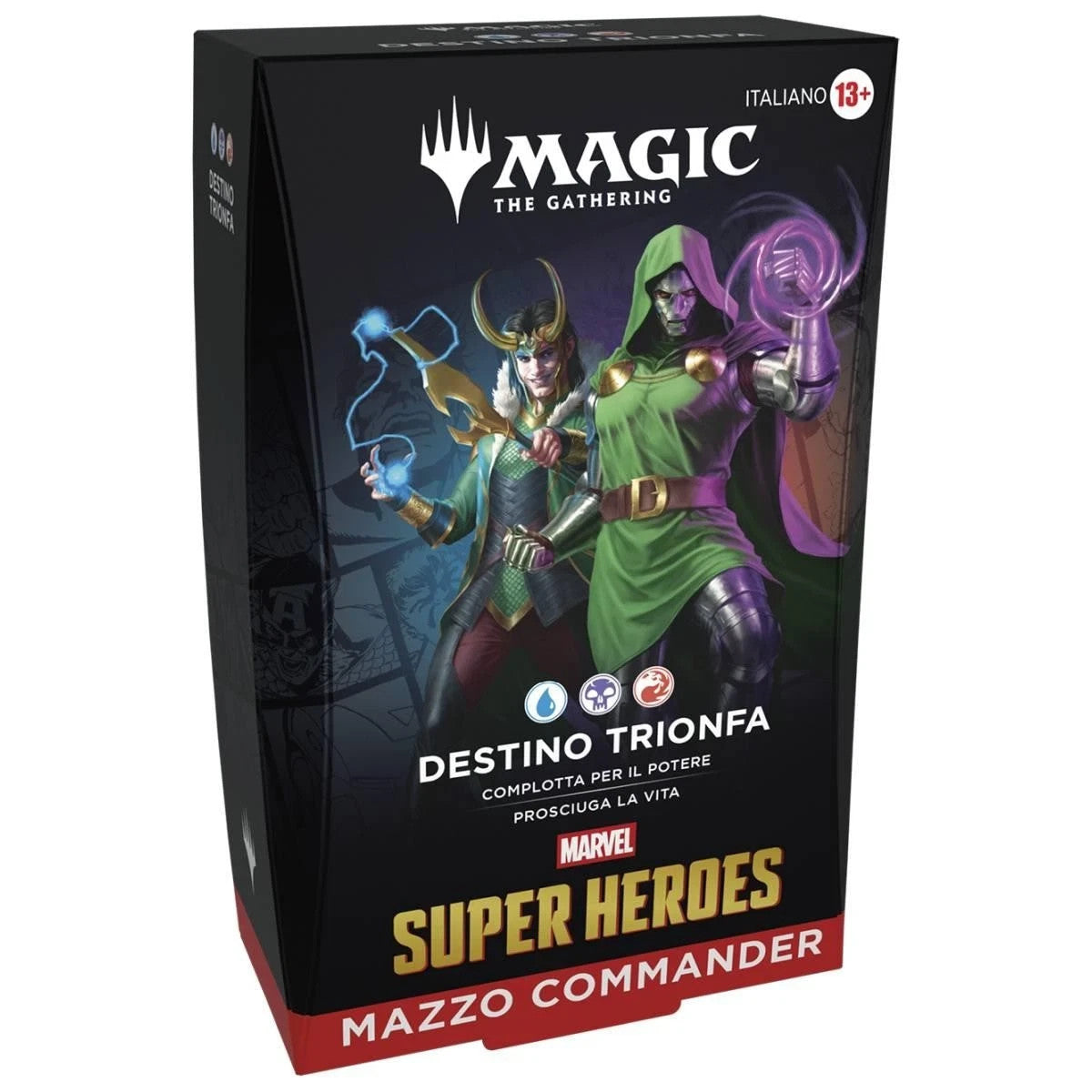 Marvel Super Heroes Deck Mazzo Commander Destino Trionfa / Doom ITA mtg
