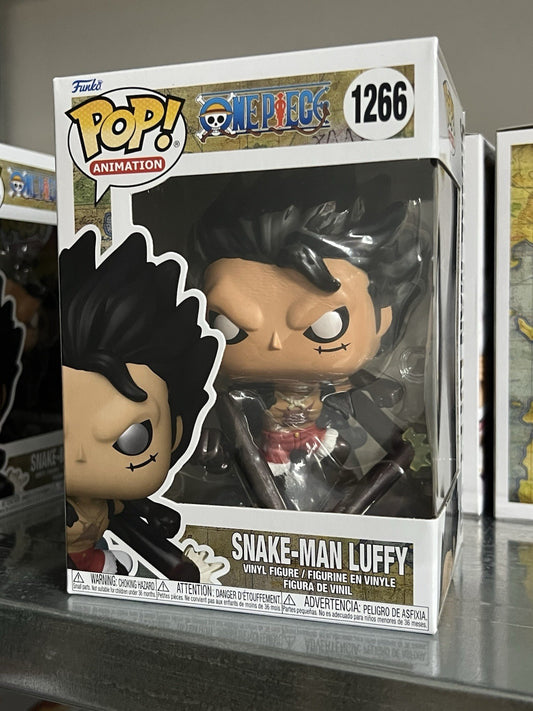 Funko Pop! Snake-Man Luffy #1266 – One Piece – Figura da Collezione