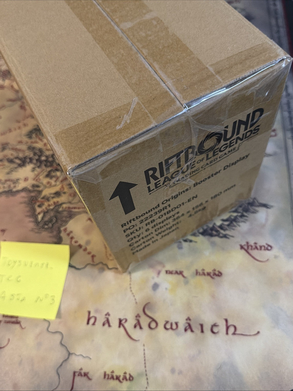 Riftbound TCG Sealed CASE 6x Set One Origins Booster Box - ENG ENGLISH