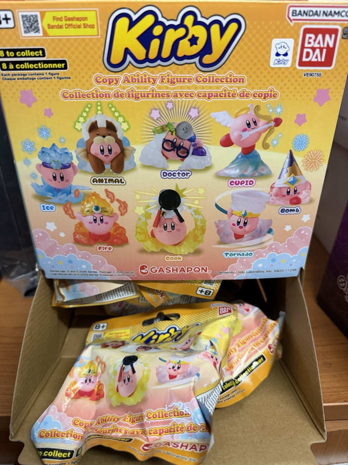 Kirby Bandai - Gashapon Blind Packs Kirby Copy Ability Collection (1 random pc)