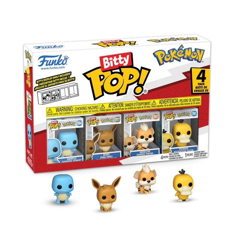 Pokémon Bitty Pop! Vinyl Figures single or complete pack
