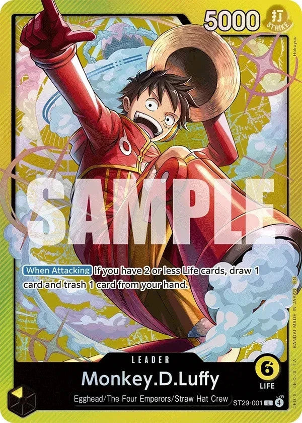 One Piece Card Game Starter Deck ST-29 Egghead ENG