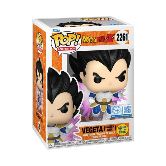FUNKO POP #2261 - VEGETA (Galick Gun) - Glows in the dark - Dragon Ball Z