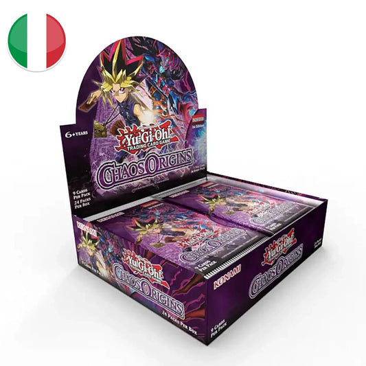Box Display 24 Bustine Yu-Gi-Oh! Chaos Origins - 1a Edizione - ITA