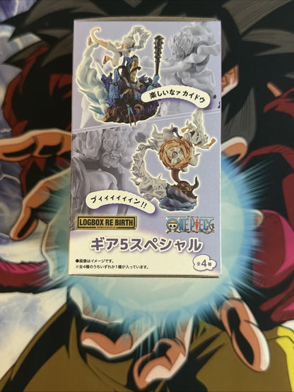 One Piece Petitrama Logbox Re Birth One Piece Gear 5 Special 10 cm New RANDOM