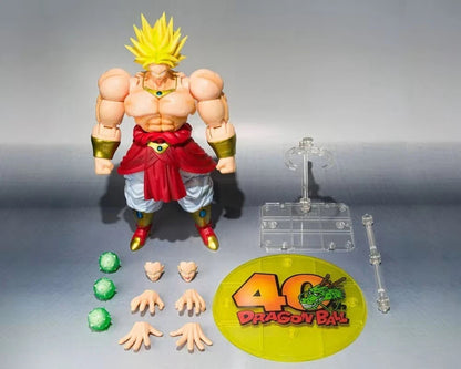 Dragon Ball S.H. Figuarts Broly 40th Ann Edition 19 cm Bandai Tamashii Nations