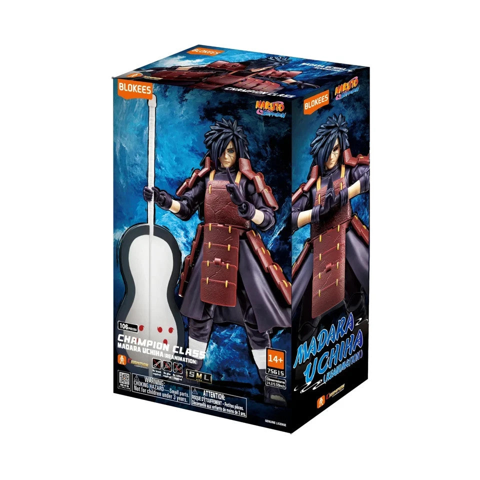 Blokees Champion Class Naruto Shippuden Madara Uchiha Model Kit Action Figure