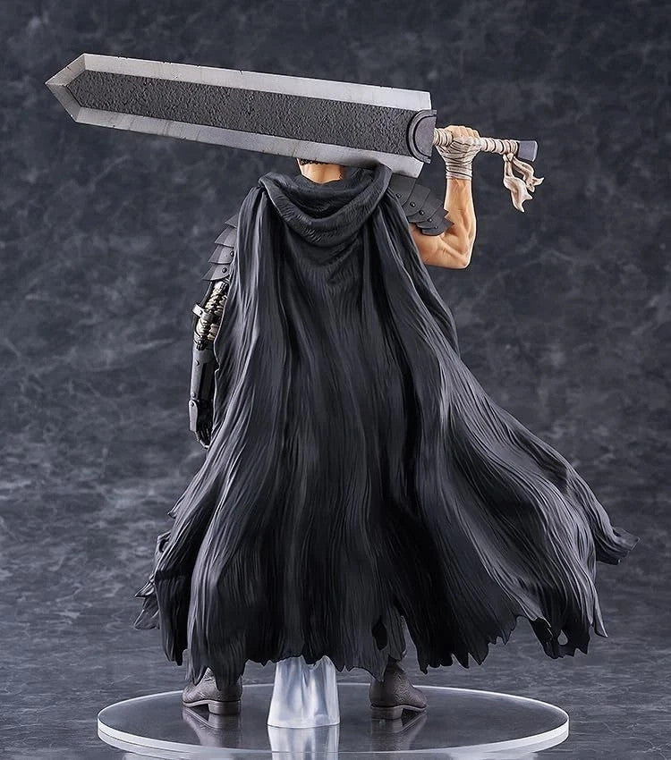 BERSERK Guts Black Swordsman Pop Up Parade L Big Size Statue Gatsu Max Factory