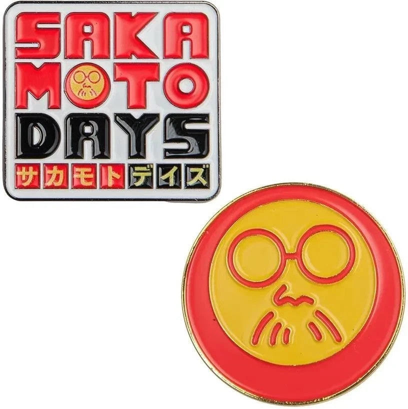 Merchandising Sakamoto Days: Distrineo - Set Di Due Pins