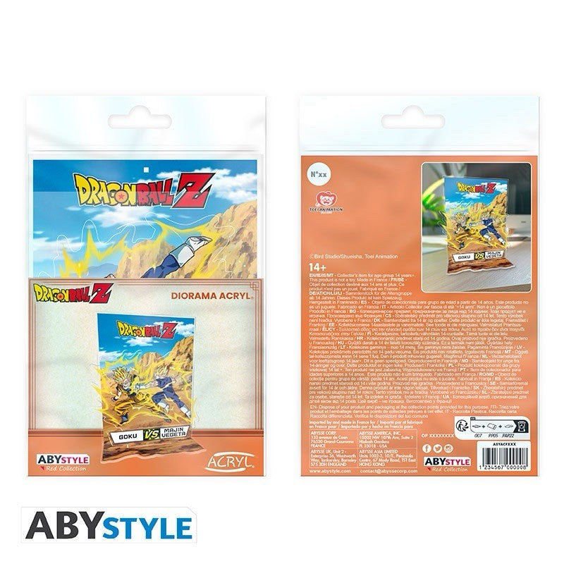 DRAGON BALL - Acryl® Diorama - DBZ/ Goku VS Vegeta
