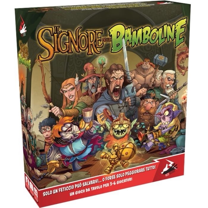 Giochi da Tavolo Red Glove il signore delle bamboline - vudù lotr ITA party game