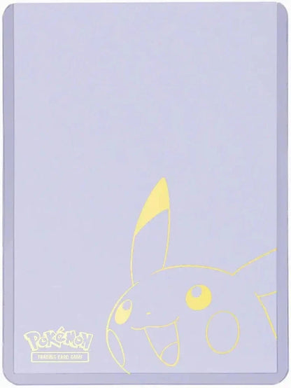 POKEMON TOPLOADER AND PENNY SLEEVES COMBO PACK PIKACHU (4 packs)