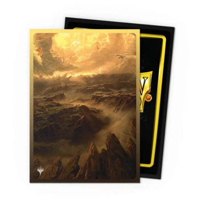 Dragon Shield Standard 100ct Matte Dual Art Magic MTG Landfall Series Arid Mesa