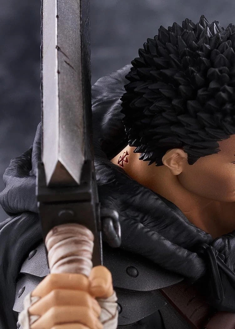 BERSERK Guts Black Swordsman Pop Up Parade L Big Size Statue Gatsu Max Factory