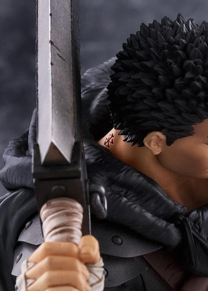 BERSERK Guts Black Swordsman Pop Up Parade L Big Size Statue Gatsu Max Factory