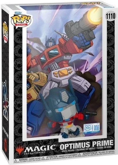 Figura - Magic The Gathering: Funko Pop! Comic Cover - Optimus Prime (vinyl F...