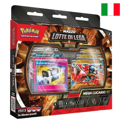 Promo Live Sealed Pokémon Mazzo Lotte di Lega Mega Lucario EX - ITALIANO
