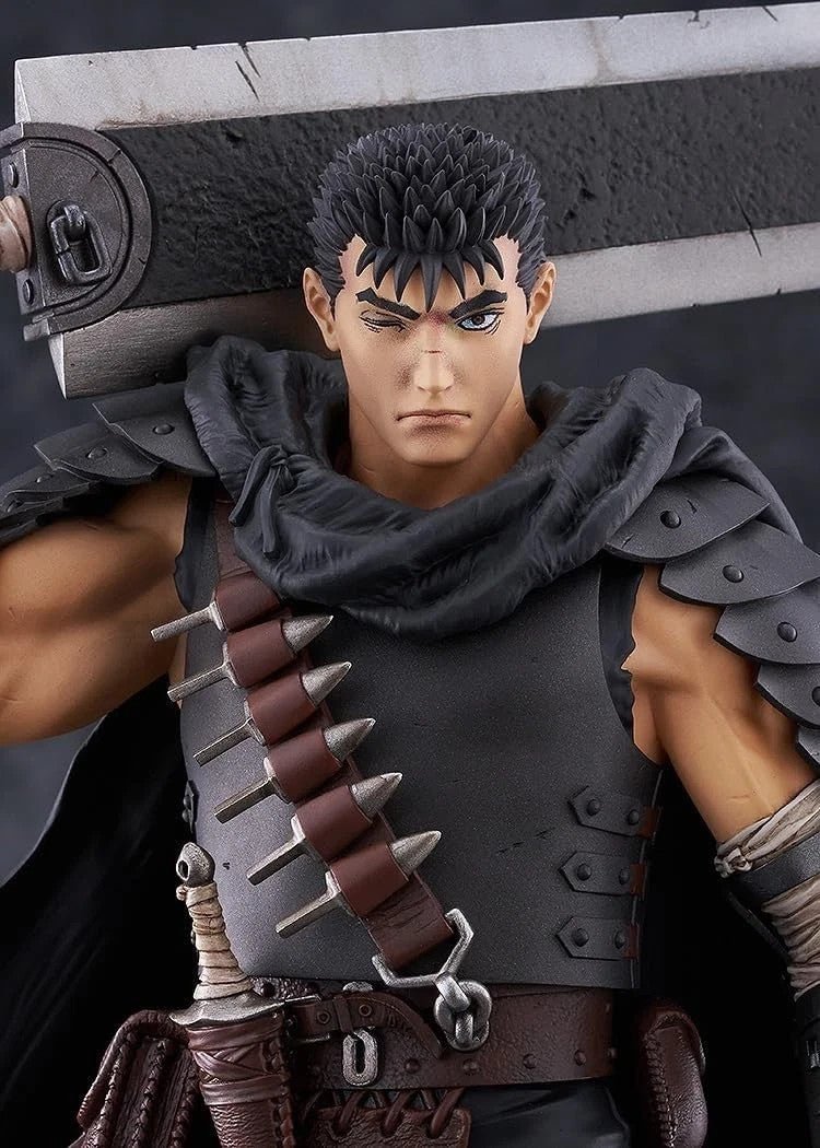 BERSERK Guts Black Swordsman Pop Up Parade L Big Size Statue Gatsu Max Factory