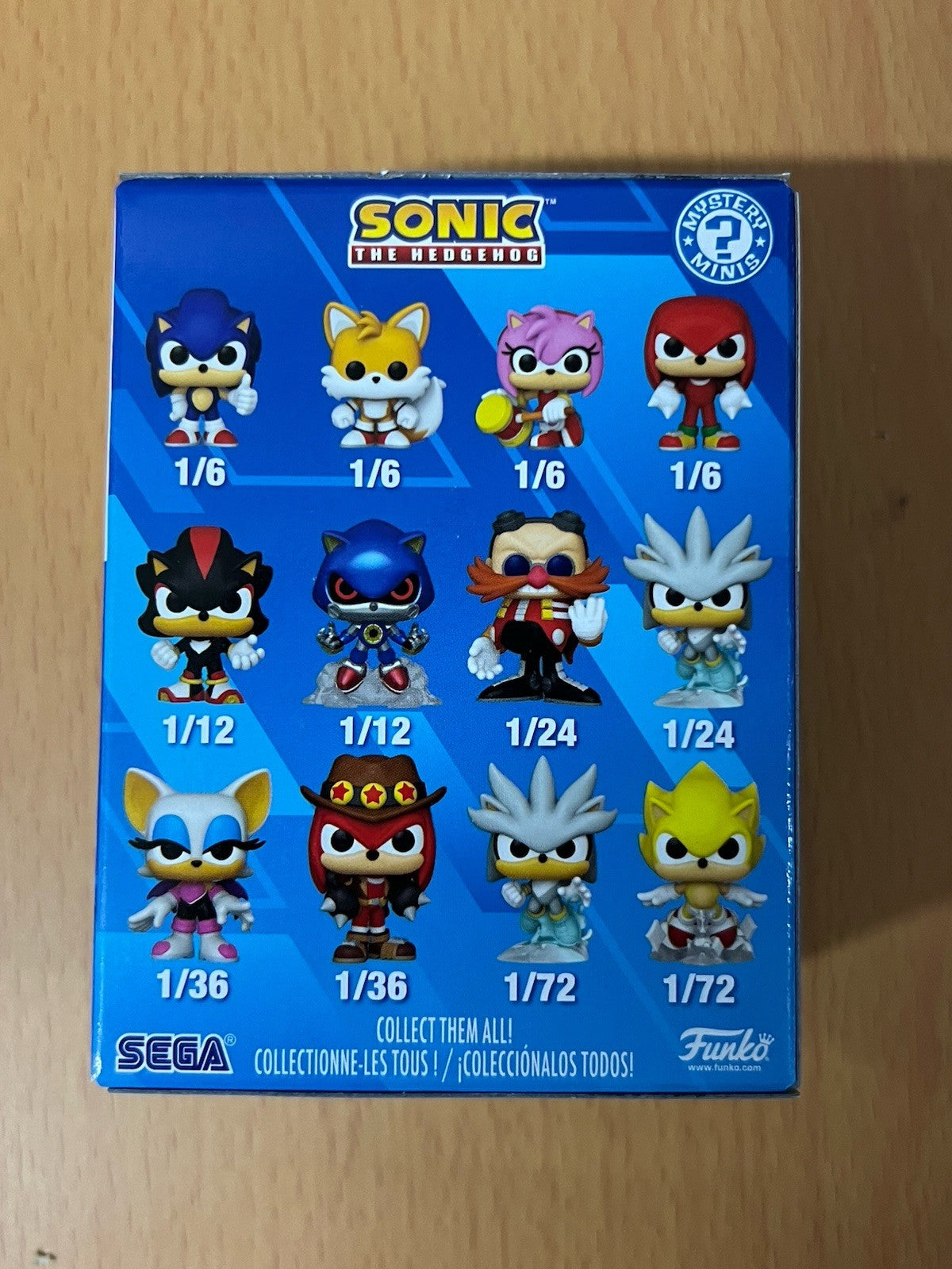 Merchandising Sonic: Funko Pop! - Mystery Minis Box Nuovo da 12 Pezzi (casuali)